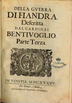 Della Gverra Di Fiandra, 3