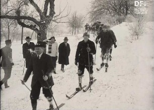 Wetzlarer Wintersport an der Brühlsbachwarte (1914)