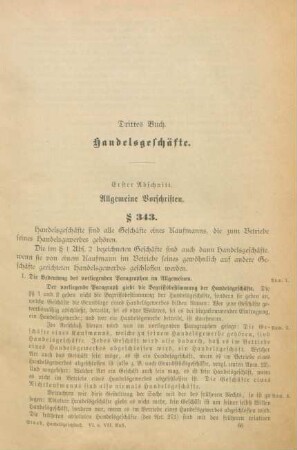 Erster Abschnitt. Allgemeine Vorschriften