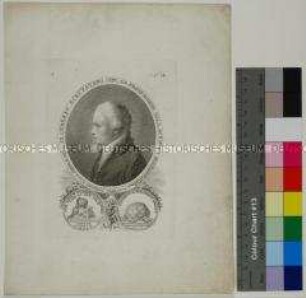 Porträt des deutschen Arztes und Anatomen Franz Joseph Gall