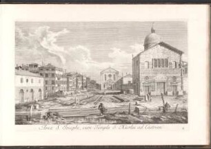 Venedig, II. Area S. Josephi, cum Templo S. Nicolai ad Castrum.