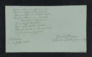 Eduard Heinrich Dirksen. – Heidelberg, 13.09.1808