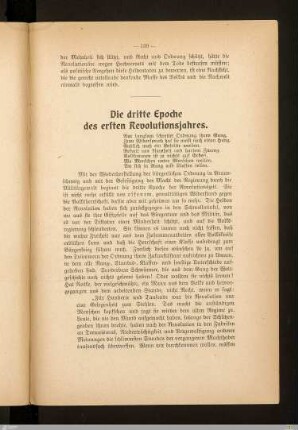 Die dritte Epoche des ersten Revolutionsjahres