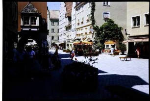 Lindau: Hauptstraße als Fußgängerzone
