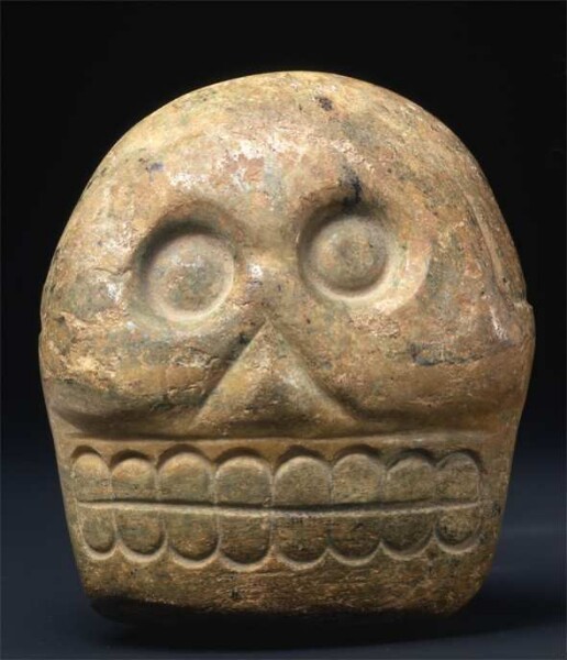 Stone skull