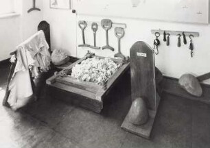 Weißgerbermuseum, Arbeitsgeräte, Doberlug-Kirchhain