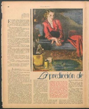 La predicción de la adivina : Un cuento de Hal Pink