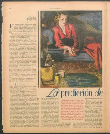 La predicción de la adivina : Un cuento de Hal Pink