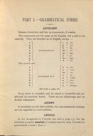 Comprehensive Volapük grammar : by Alfred A. Post