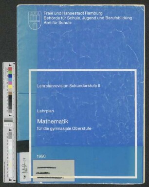 Lehrplan Mathematik für die gymnasiale Oberstufe
