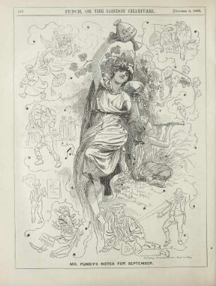 Mr. Punch's notes for September