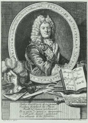 Bildnis des Ingenieurs, Staatsökonomen und Marschalls Graf Sebastien Le Prestre Vauban