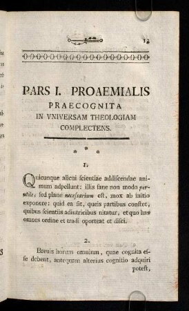 13-25, Pars I