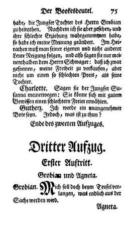 Erster Auftritt. [-] Vierter Auftritt.
