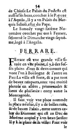 FERRARE