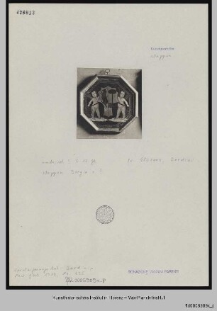 Wappen mit Rahmen der Familia Borgia