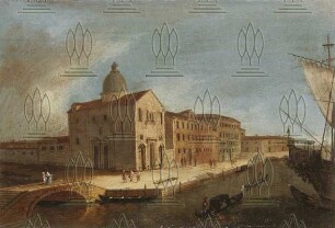 Ansicht von S. Giuseppe di Castello in Venedig