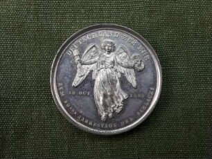 Gedenkmedaille: 50 Jahre Völkerschlacht Leipzig 1863