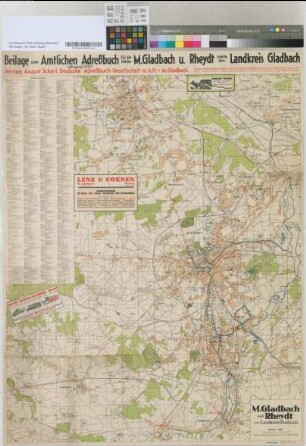 [Kommunale Neugliederung, hier: geplante Befahrung des Raumes Mönchengladbach].