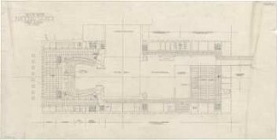 Gsaenger, Gustav; München; Nationaltheater - 1. Rang (Grundriss 2. OG)