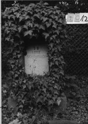 Grabstein 1012 [Hahn S. 246 Grab-Nr. 1515]
