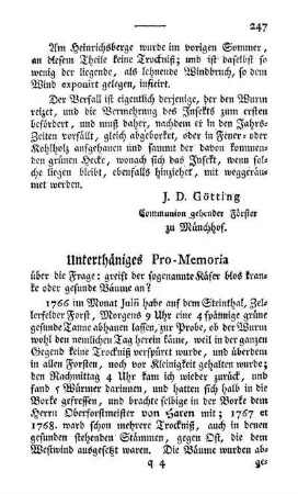 Herrn Busch Promemoria.