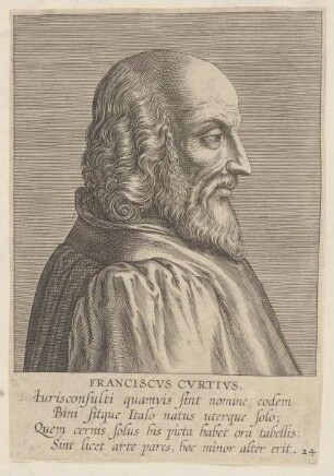 Bildnis des Franciscus Curtius