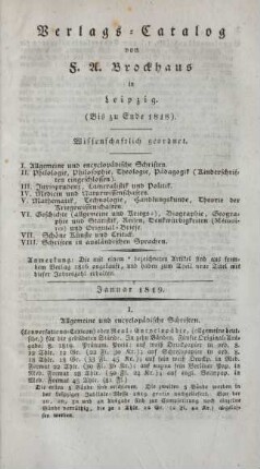 Verlags-Catalog