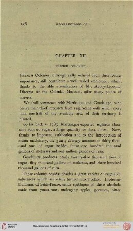 XII. The French Colonies