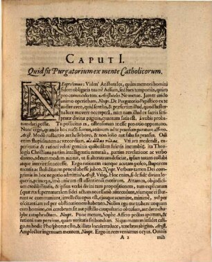 Scriptum Est: Esse Purgatorium. Scriptum Non Est: Non esse Purgatorium