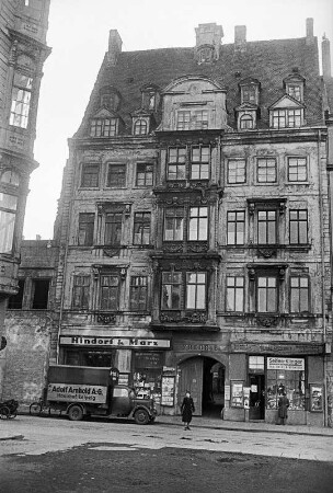 Vorderansicht eines Hauses in der Hainstraße