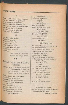 Todo fué un sueño : (Shimmy)