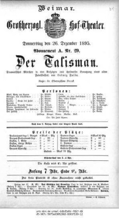 Der Talisman