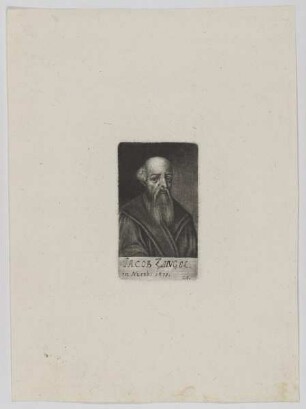 Bildnis des Jacob Zingel