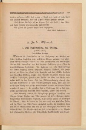 11. In der Ostmark