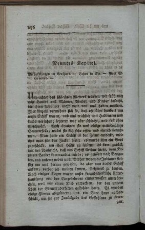 Neuntes=[Achtes] Kapitel