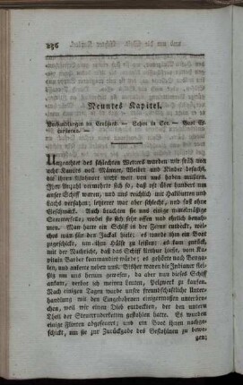 Neuntes=[Achtes] Kapitel