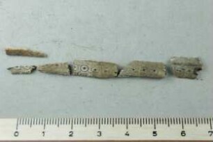 Verziertes Knochenfragment