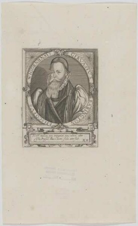 Bildnis des Gervasivs Babington
