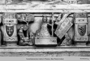 Altarpolyptychon : Predella : Auferstehung Christi