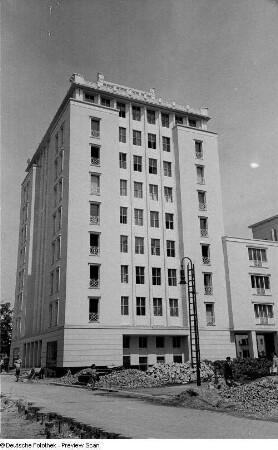 Hochhaus an der Weberwiese in Berlin