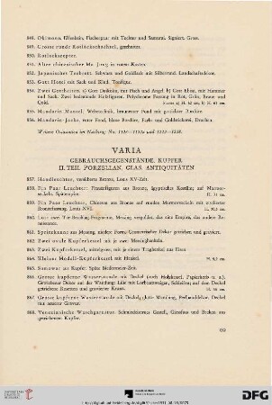 Varia (Nr. 857-1102)