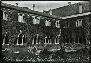 Konstanz, Insel-Hotel (heute Steigenberger Inselhotel). Kreuzgang des ehemaligen Dominikanerklosters