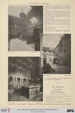 Alte Bauformen