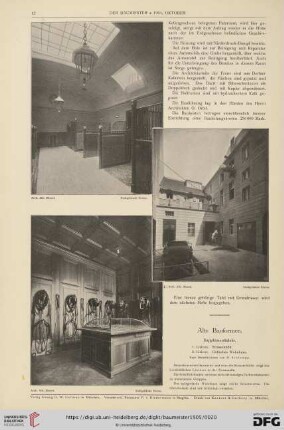 Alte Bauformen