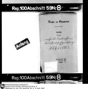 Kopialregister der Freibriefe für landesherrliche Eigenbehörige, mit Belegen