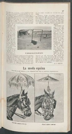 La moda equina - [Viñeta cómica]