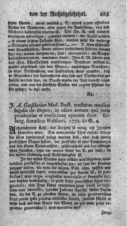 Tractatus medico-legalis de stupro, in usum eorum qui juris prudentiae et medicinae operam dant.