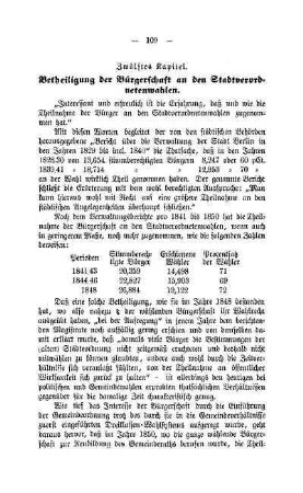 Zwölftes Kapitel. Betheiligung der Bürgerschaft an den Stadtverordnetenwahlen