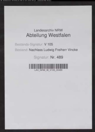 2 Briefe von Johann Adolph Frhn. von Thielmann